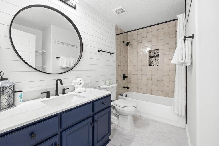 Bathroom 4, Tropic Winds by Panhandle Getaways, Bay