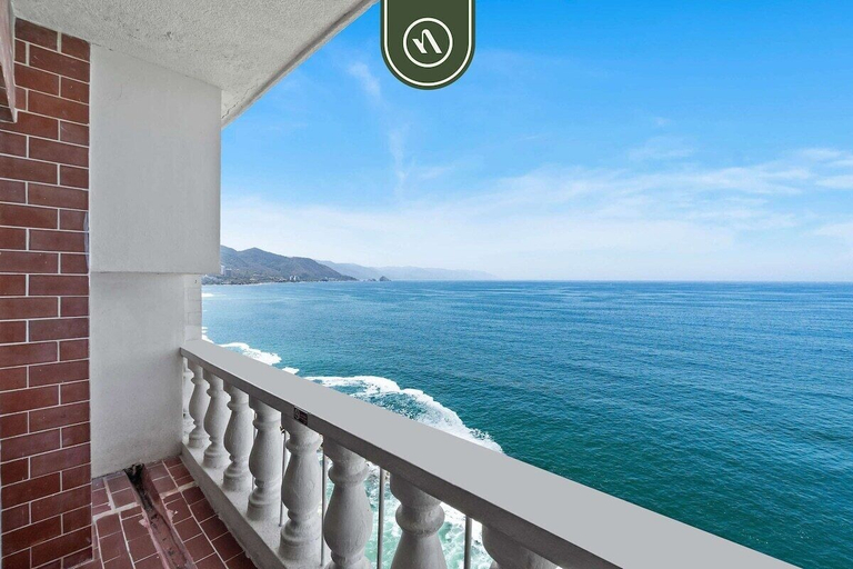 View from room 3, Peaceful Oceanview -costa Sur Estudio 8, Puerto Vallarta