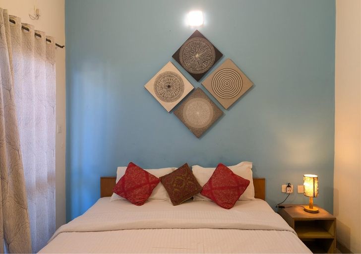 Bedroom 3, The Bumblebee- Serene 3BHK Villa- Candolim, Goa, North Goa