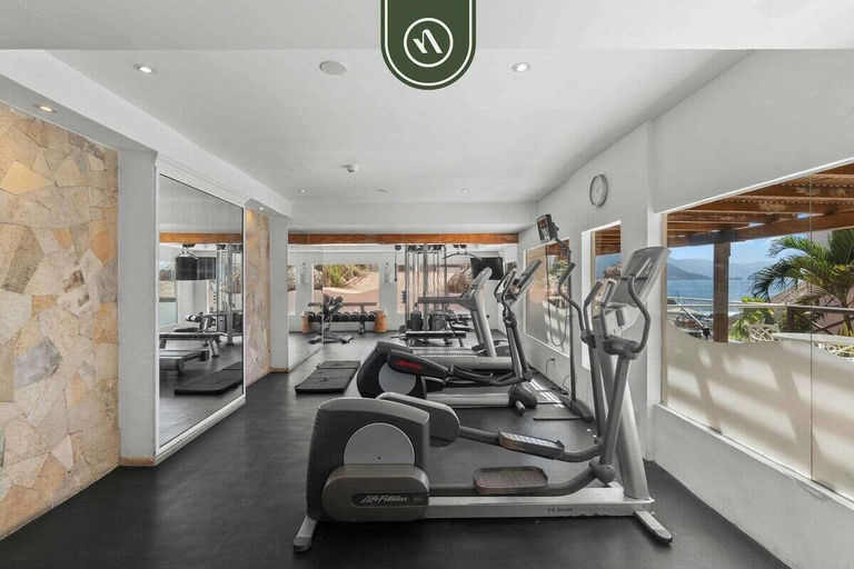 Fitness facility, Peaceful Oceanview- Costa Sur Estudio 7, Puerto Vallarta