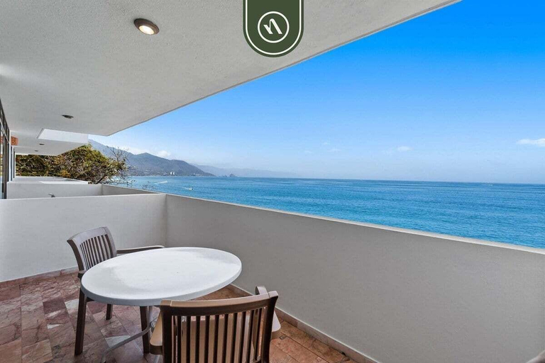 Outdoor dining 3, Costa Sur Suite 2 - Oceanview 1 BR Condo - Pool - Cleaning Included, Puerto Vallarta
