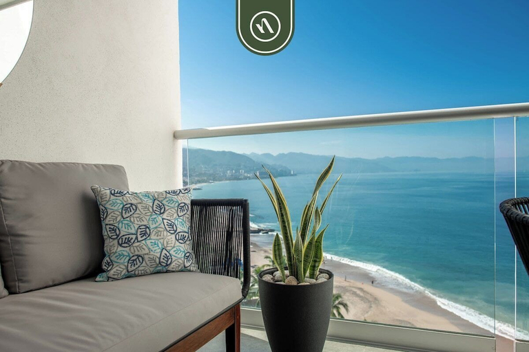 View from room 3, Elegant 1 BR Condo - Beachfront - Pools - King, Puerto Vallarta