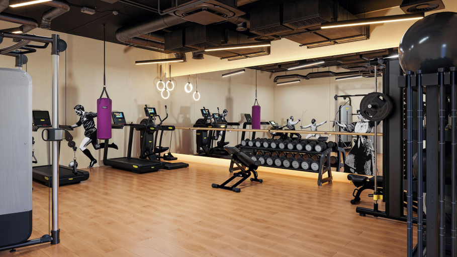 Gym, Moxy Budapest Downtown, Budapesti