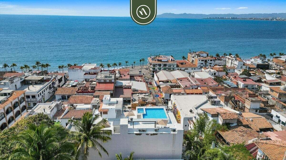 Aerial view 4, Brand New 1 BR Condo Right Next to the Malecon, Puerto Vallarta