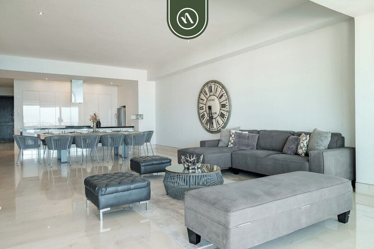 Living area 4, Oceanview Penthouse With Private Pool - BBQ, Puerto Vallarta