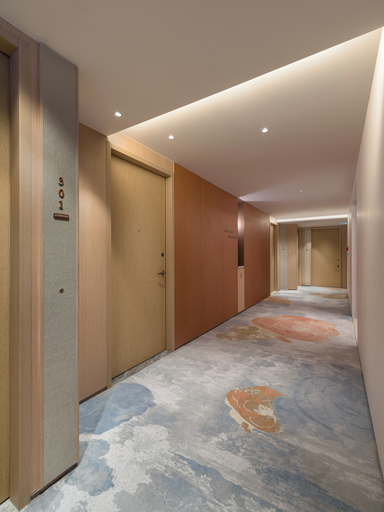 Hallway, EverStar Hotel, Taipei City