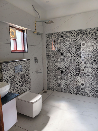 Bathroom 4, 36 Palms - Sun and Sand, Ernakulam