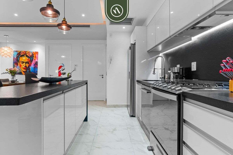 Private kitchen 2, Amazing 1 BR Condo in Romantic Zone - Pool - Gym, Puerto Vallarta
