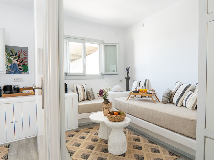 Living area 3, Santorinico villas, South Aegean