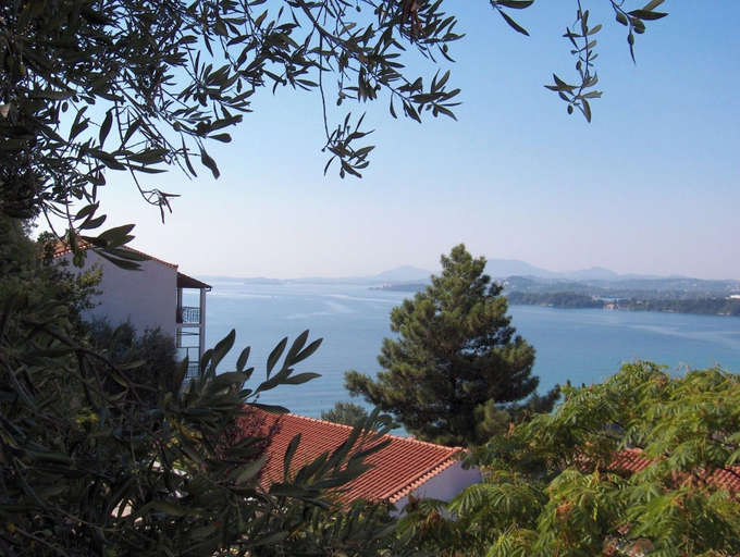 View from property 3, Marilena Sea View, Ionian Islands