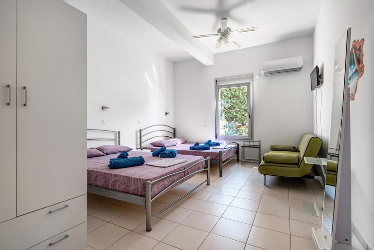 Bedroom 3, Villa Skorpios, Ionian Islands