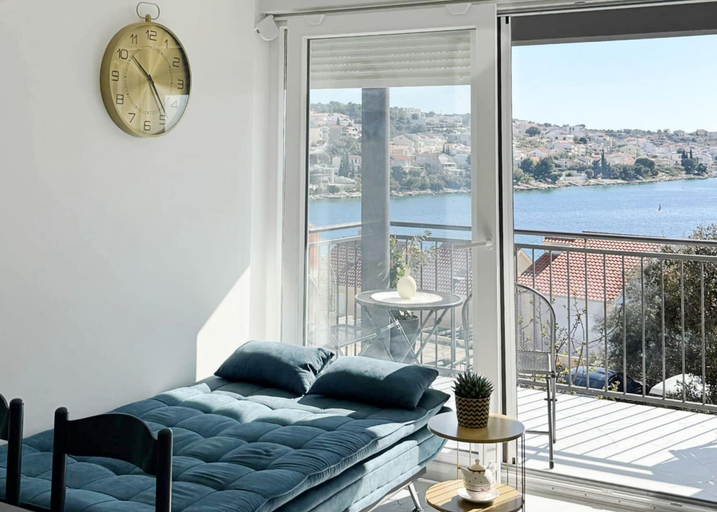 Balcony 3, Apartment Simun, Rogoznica