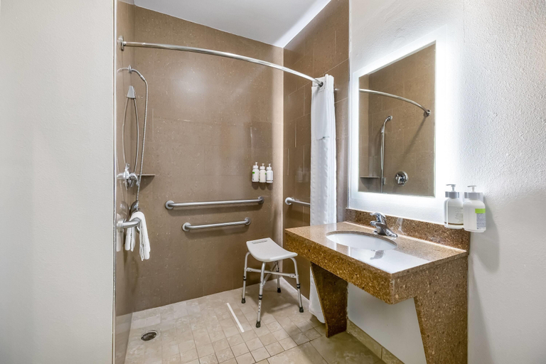 Bathroom 4, La Quinta Inn & Suites by Wyndham Alvin, Brazoria