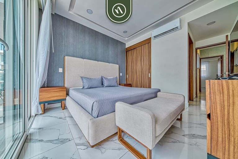 Bedroom 3, 2BR Condo With Private Balcony - Padel Court, Compostela