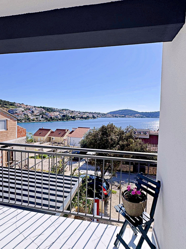 Balcony 2, Apartment Simun, Rogoznica