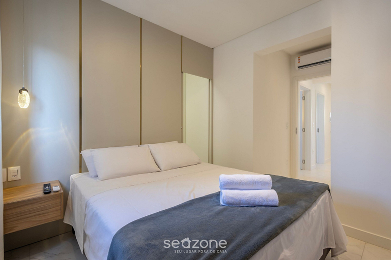 Room 2, Apt w/ Gourmet Balcony 700m From the Beach Bon1101, Itapema