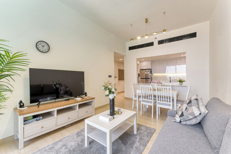 Living area 5, PVH - Cosy 2BR - Binghatti Crescent, Dubai