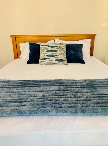 Bedroom 3, Cozy 3-Bedroom Apartment with Pool and Wildlife Views in Flic en Flac, Black River