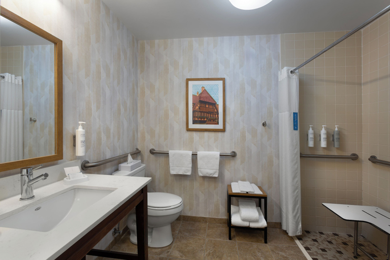 Bathroom 4, Hampton Inn Helen, White