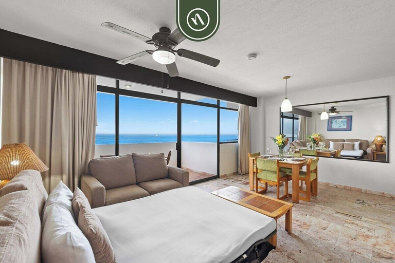 Room 3, Oceanview 1 BR Condo - Pool - Cleaning Included, Puerto Vallarta