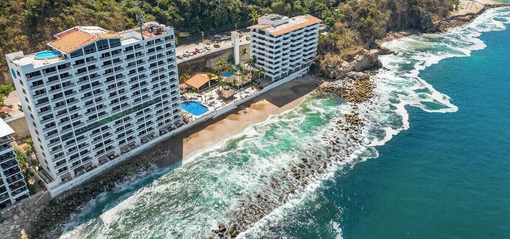 Aerial view 5, Costa Sur Deluxe Estudio Frente al Mar 1, Puerto Vallarta