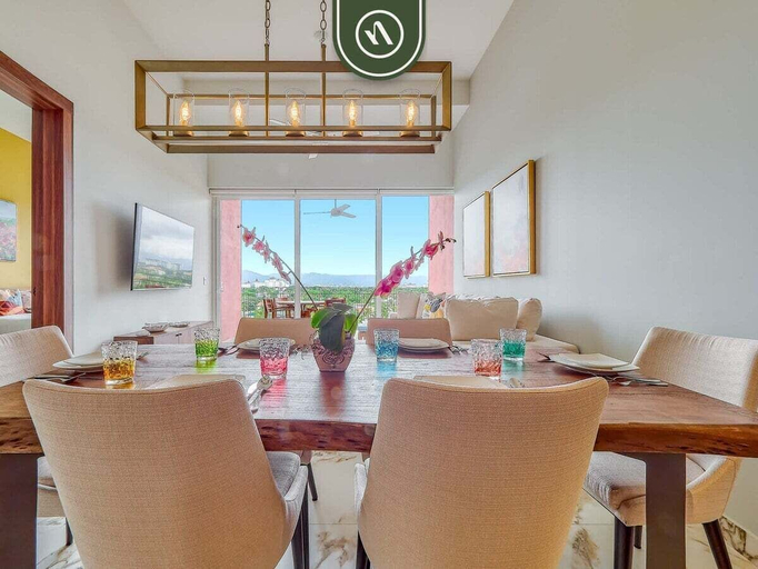 Room 2, 3 BR Penthouse - Nuevo Nayarit - Rooftop Pool Gym, Compostela