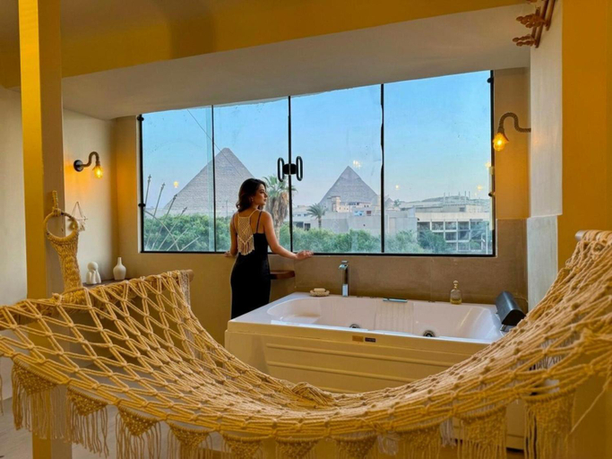 Surrounding environment 3, nirvana pyramids view, Al-Ahram