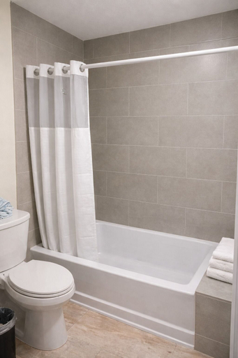 Bathroom, The Alcala Hotel Mission Valley/Seaworld, San Diego
