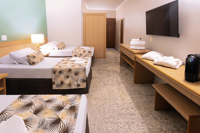 Bedroom, Hotel Golden Park All Inclusive Pocos de Caldas, Poços de Caldas