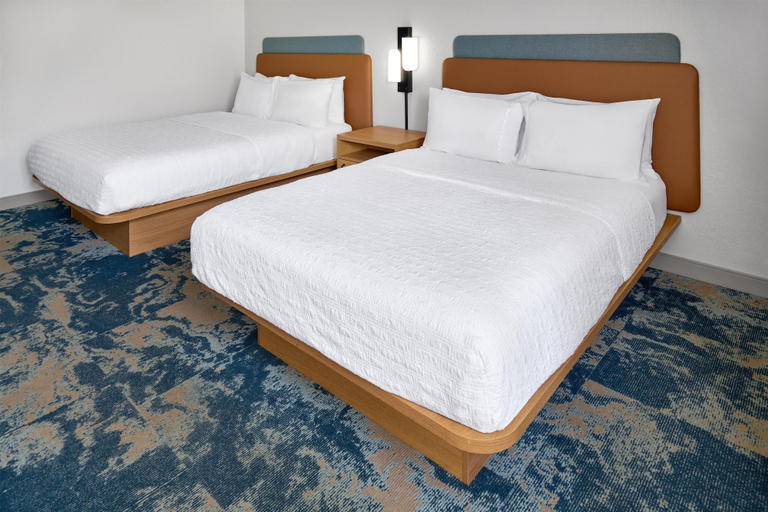 Bedroom 3, Hampton Inn Ft. Lauderdale- Plantation, Broward