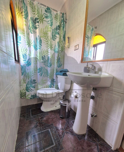 Bathroom 3, Hostal del Bosque, Cautín