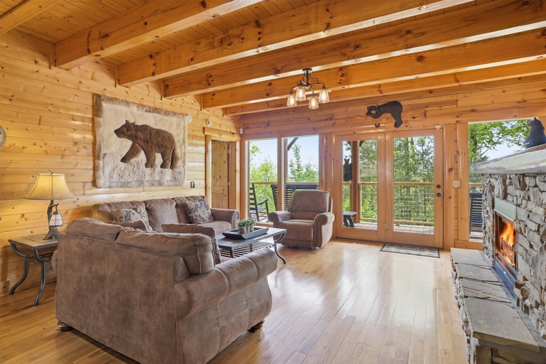 Living area 2, A View To A Dream 4 Bedroom Home, Sevier