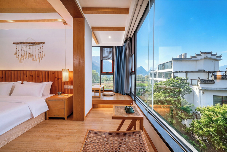 View from room 2, Yangshuo Floral Whisper Valley, Guilin
