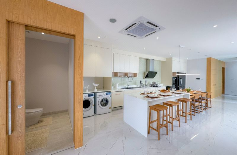 餐���, 4 Bedroom Modern Pool Villa Resort | near Bangtao Beach | Warm Plus, Pulau Phuket