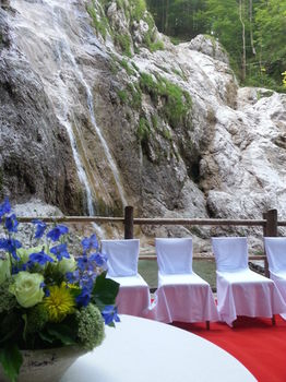 Outdoor Wedding Area 5, Hotel Plesnik, Solcava