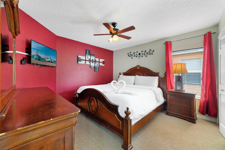 Bedroom 3, Magical Paradise - Resort Home & In-door Arcade, Osceola