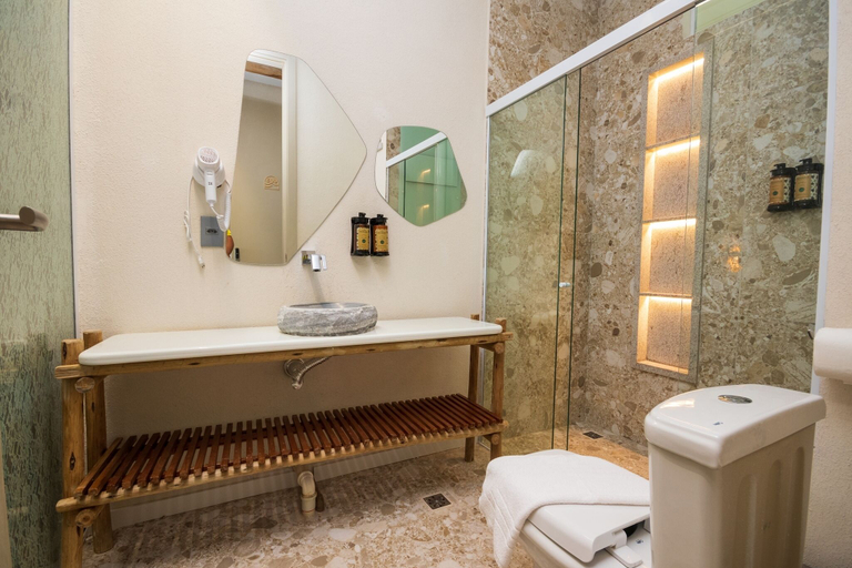 Bathroom 4, JANGA HOTEL BOUTIQUE, Maragogi