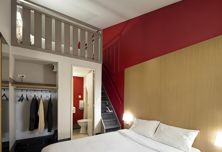 Bedroom, B&B Hôtel Bordeaux Lac sur Bruges, Gironde
