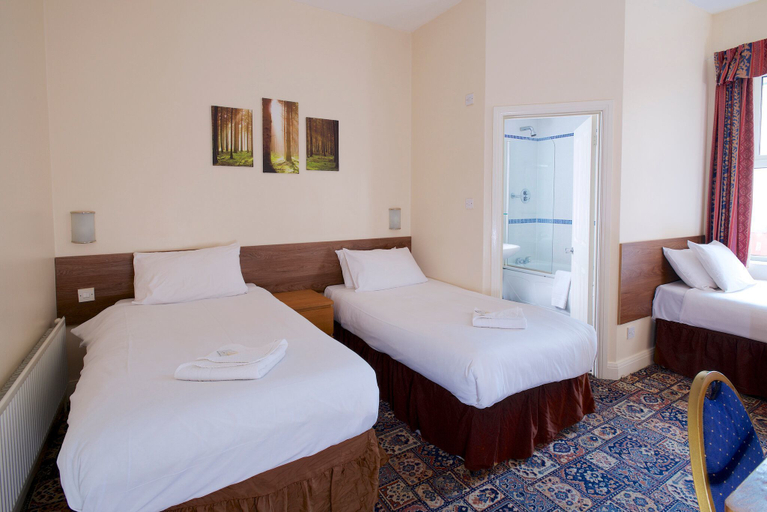 Bedroom 2, The Maemar Hotel, Poole