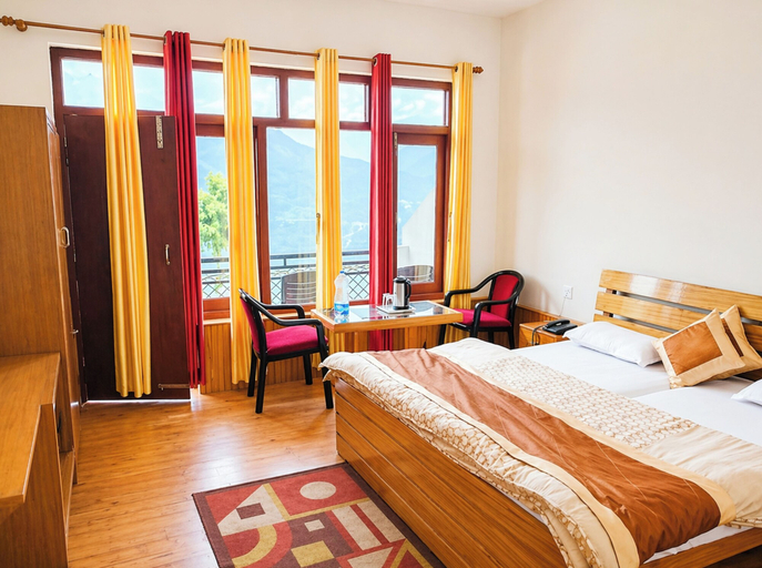 Room 2, Hotel Vijay Mount View Resort Munsyari, Pithoragarh