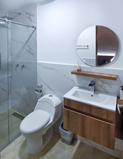 Bathroom 2, Valymar Inn, Santiago de Cali