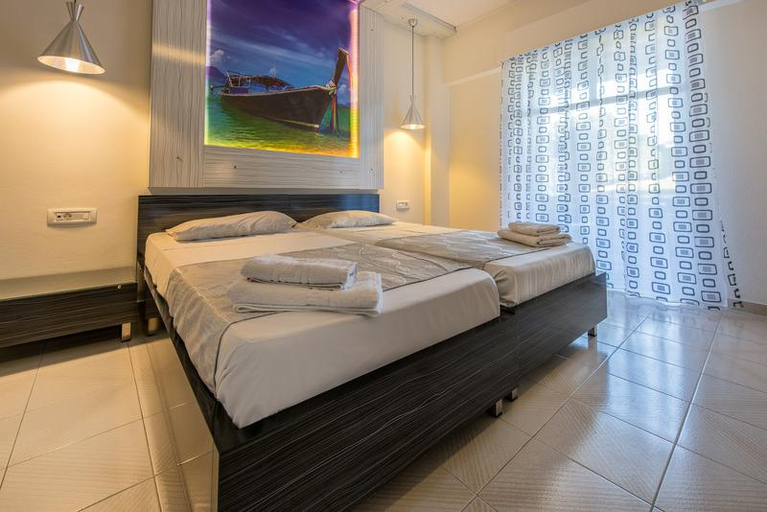 Bedroom, ゴールデン サン ホテル, Ionian Islands