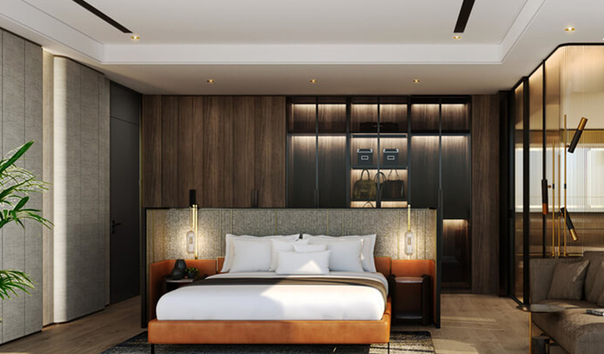 Bedroom 2, Bluesky Lumiere Riverside Luxury, District 2