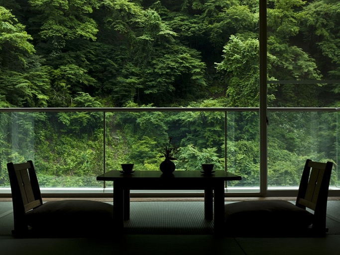 Public Area, Yokoya Onsen Ryokan, Chino