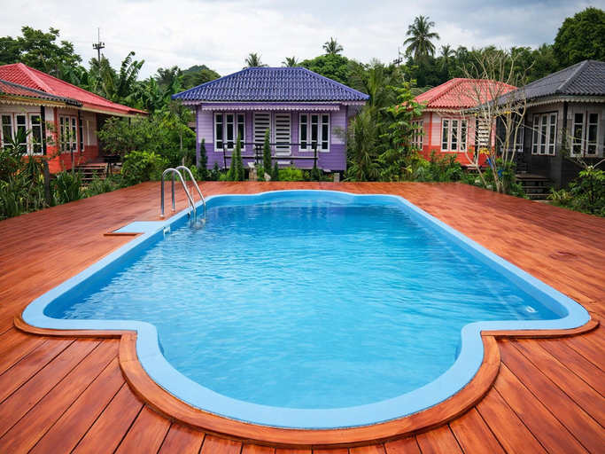 Swimming pool [outdoor] 4, Phetmanee Resort, Ko Yao District