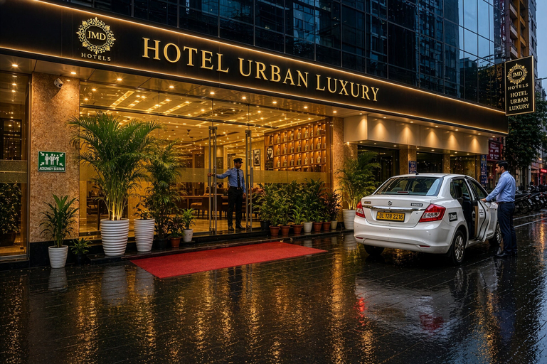 Exterior & Views 2, Hotel Urban Luxury by JMD Group, Delhi