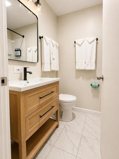 Bathroom 3, Depe Dene Lakeside Resort, Warren