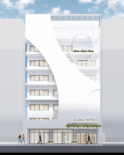 Exterior view 2, Global Hotel Pratunam Bangkok, Ratchathewi