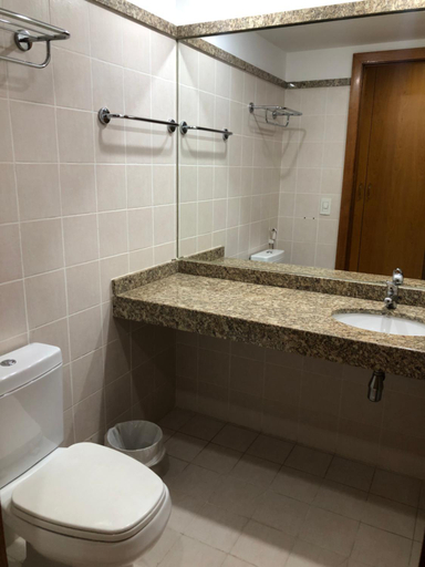 Bathroom 4, Flat 609 - Comfort Hotel Taguatinga - Particular, Brasília