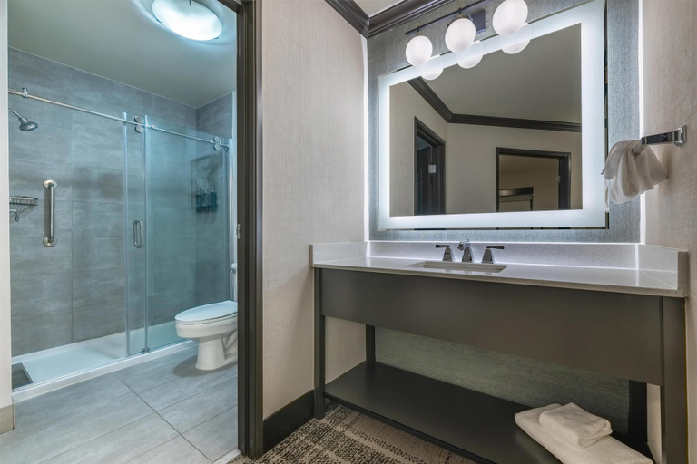 Bathroom 5, The Newberry Hotel Bend, Tapestry Collection by Hilton, Deschutes